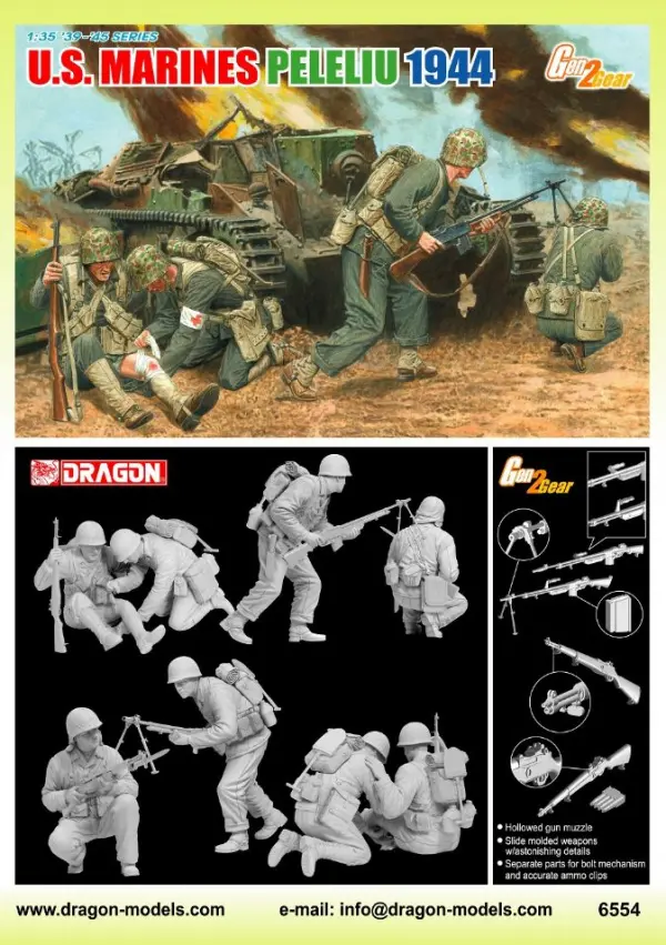 Dragon 1/35 US Marines Peleliu 1944 — image 3 of 3