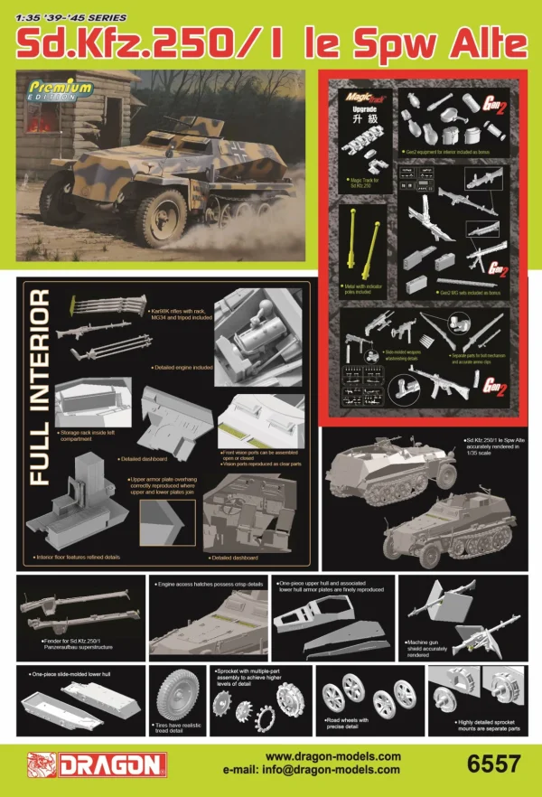 Dragon Sd.kfz.250/1 Le Spw Alte