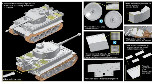 Dragon 1/35 Tiger I Initial Production &mdash; image 8 of 13