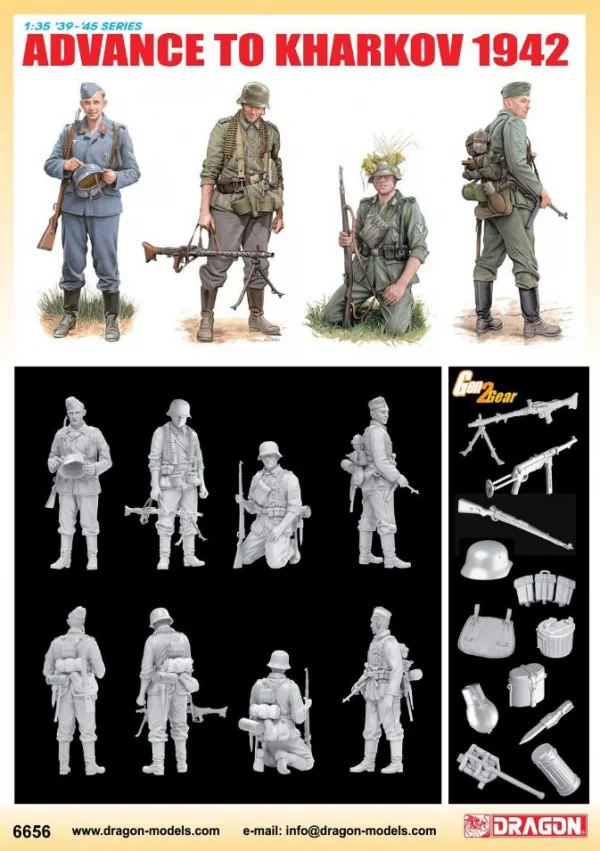 Dragon 1/35 Advance To Kharkov 42+G Discc