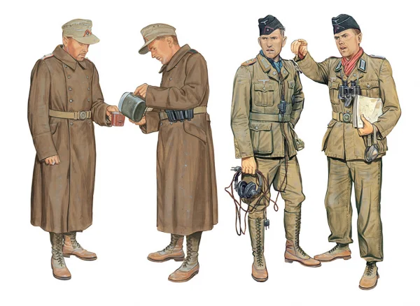 Dragon 1/35 Dak Panzer + Artillery Crew