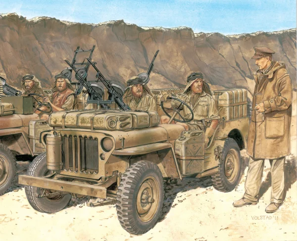 Dragon 1/35 Sas 1/4 Ton 4X4 Patrol Car