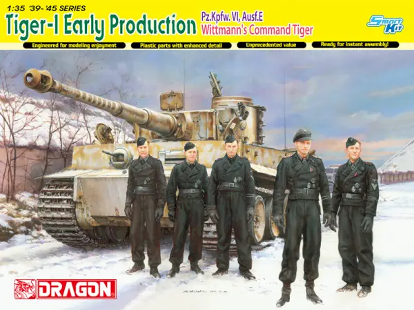 Dragon 1/35 Tiger 1 Early Prod 1944 — image 5 of 10