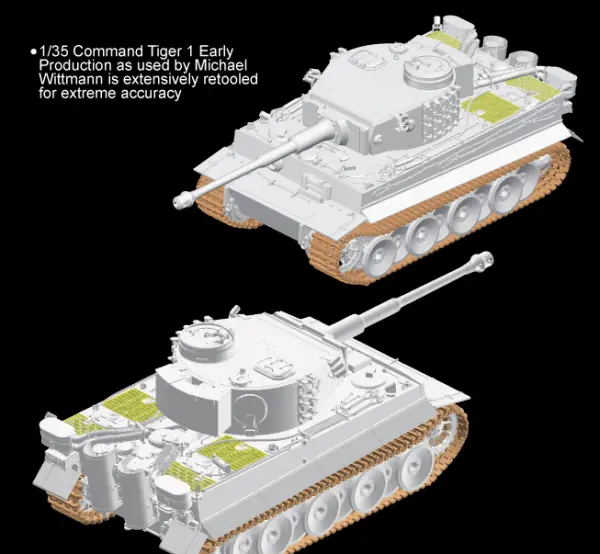 Dragon 1/35 Tiger 1 Early Prod 1944 — image 10 of 10