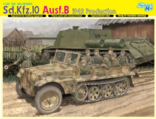 Dragon 1/35 Sd.Kfz 10 Ausf.B 1942 Prod