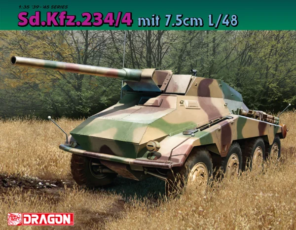 Dragon 1/35 Sd Kfz 234/4 With 7.5Cm L/48 — image 10 of 12
