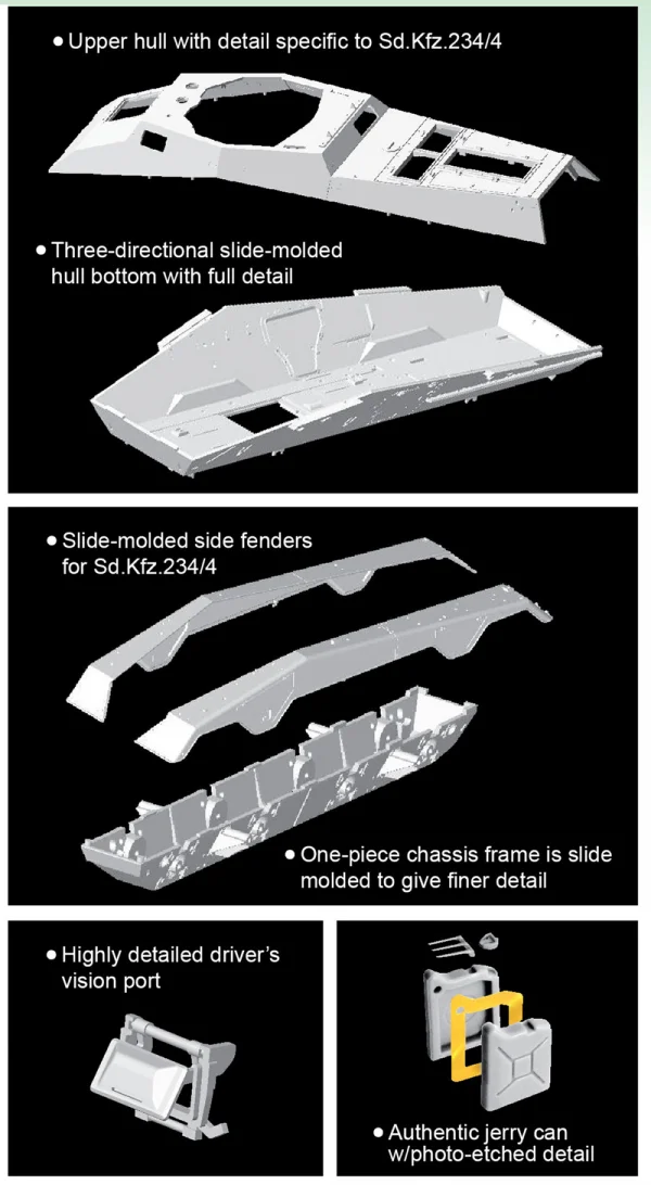 Dragon 1/35 Sd Kfz 234/4 With 7.5Cm L/48 — image 8 of 12