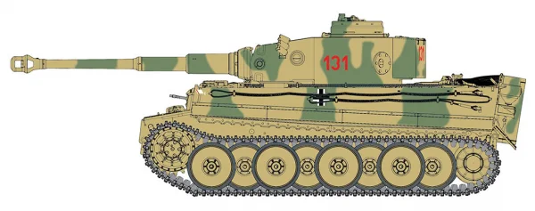 Dragon 1/35 Tiger 1 131 S.Pz Abt.504Tunsia
