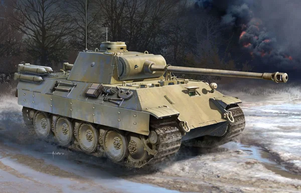 Dragon 1/35 Panther D W/Stadtgas Fuel Tank — image 2 of 2