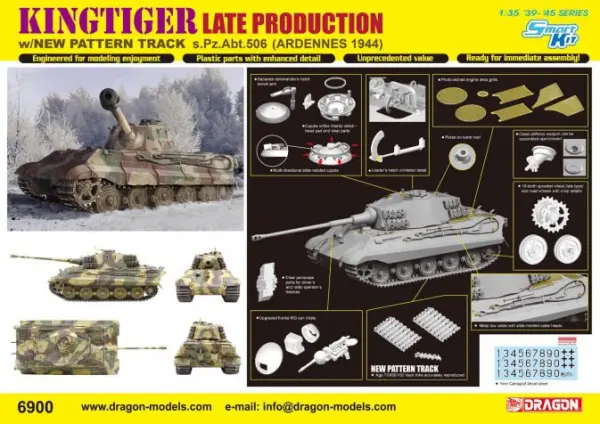 Dragon 1/35 King Tiger Late Production — image 3 of 3