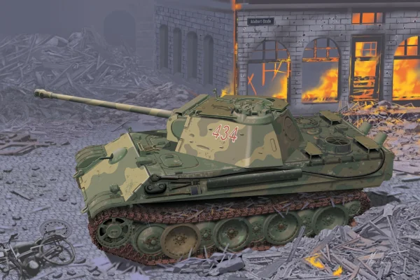 Dragon 1/35 Panther G w/Additional Turret Roof Armor (Premium Edition)