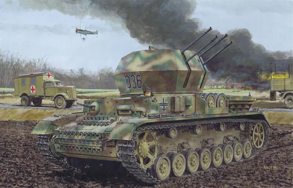 Dragon 1/35 Flakpanzer IV Ausf G