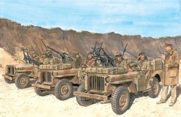 Dragon Sas 80 Year Anniversary Model Set