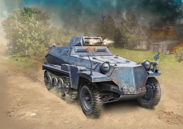 Dragon 1/35 Sd Kfz 253 W/Panzer I Turret