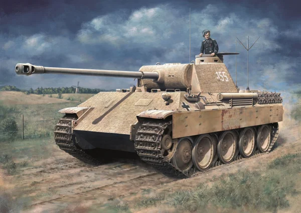 Dragon Pz.Bef.Wg Panzther W/Zimmerit