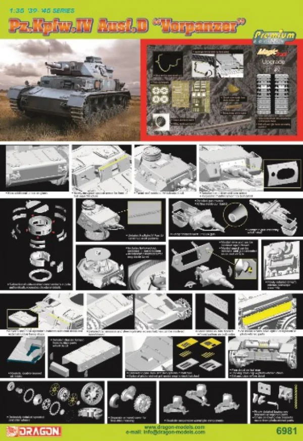 Dragon 1/35 Pz.Kpfw IV Ausf D Vorpanzer