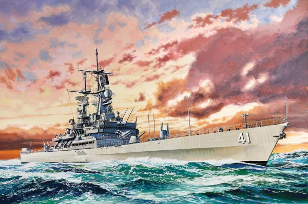 Dragon Ch 1/700 U.S.S. Arkansas Cgn-41 Ltd