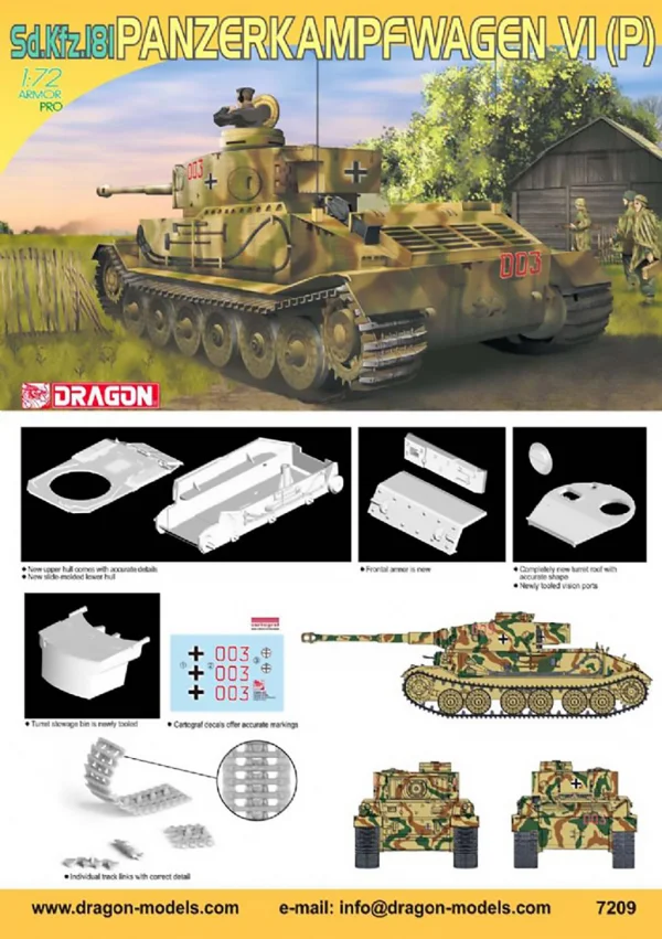 Dragon 1/72 Sd.Kfz 181 Panzerkamp
