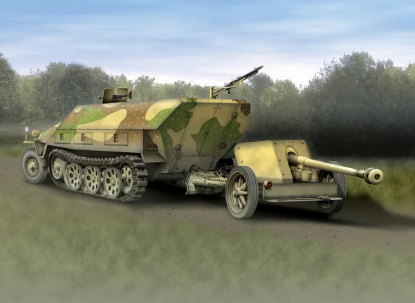 1/72 SD KFZ251/1AUSF D +7.5CM