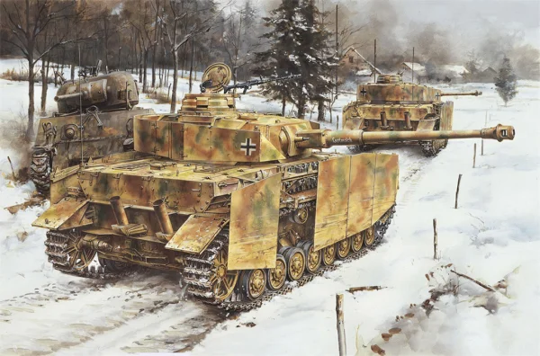 Dragon 1/72 Pz.Kpfw.Iv Ausf J Mid Prod