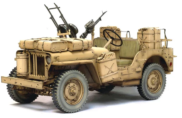 Dragon 1/6 Sas 4X4 Desert Raider