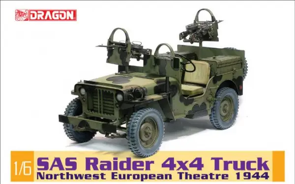 Dragon 1/6 Sas 4X4 Truck Nw Europe &mdash; image 2 of 2