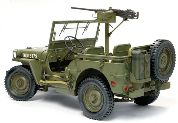 Dragon 1/6 1/4 Ton 4X4 W/M2 .50 Cal Gun — image 1 of 2