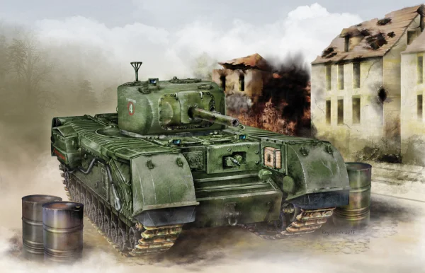 Dragon 1/72 Churchill Mk IV Na75