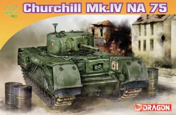 Dragon 1/72 Churchill Mk IV Na75