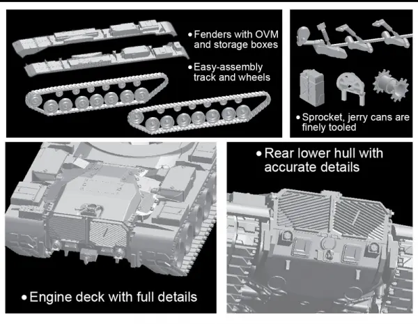 Dragon 1/72 M103A2 Heavy Tank — image 4 of 5