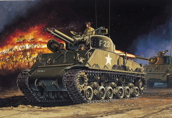 Dragon 1/72 M4A3 Hvss Poa-Cws-H5