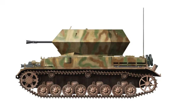 1/72 3.7CM FLAK 43 FLAK PZR IV