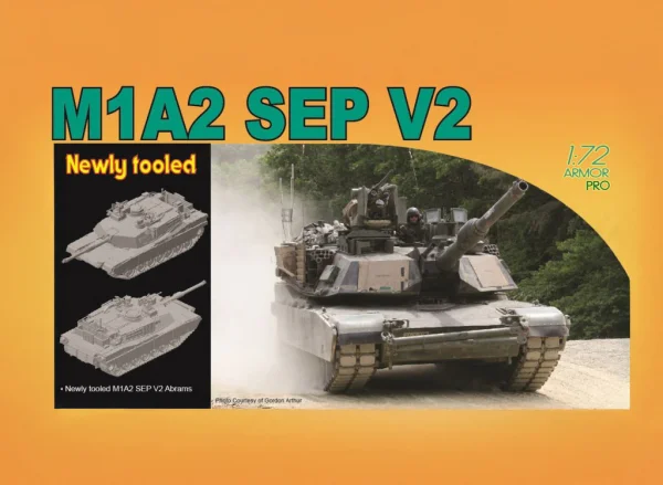DRAGON 1/72 M1A2 SEP V2					