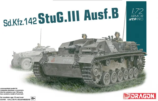 Dragon 1/72 Stug III Ausf B W/Neo Track