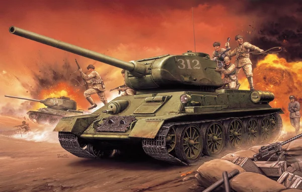Dragon 1/72 Chinese Volunteer T-35/85