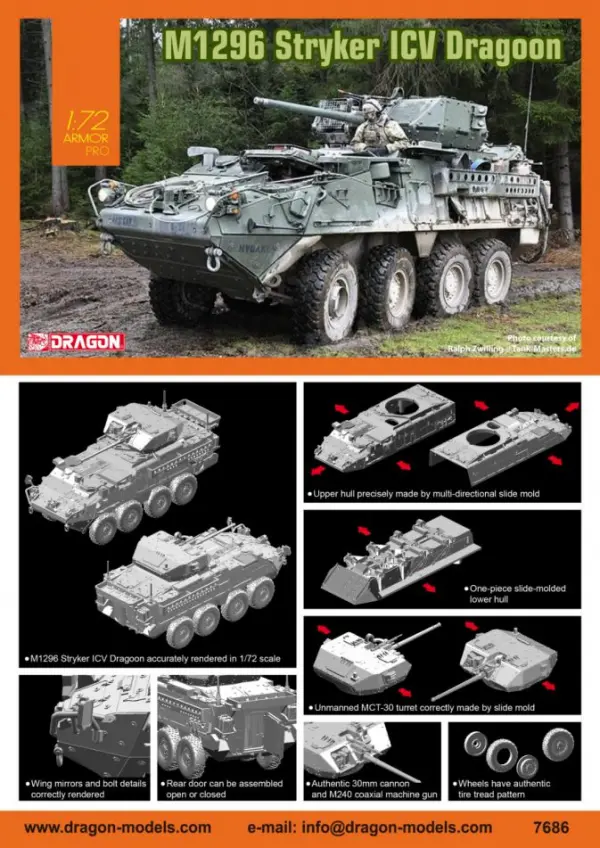 1/72 M1296 Stryker Icv Dragon — image 2 of 2