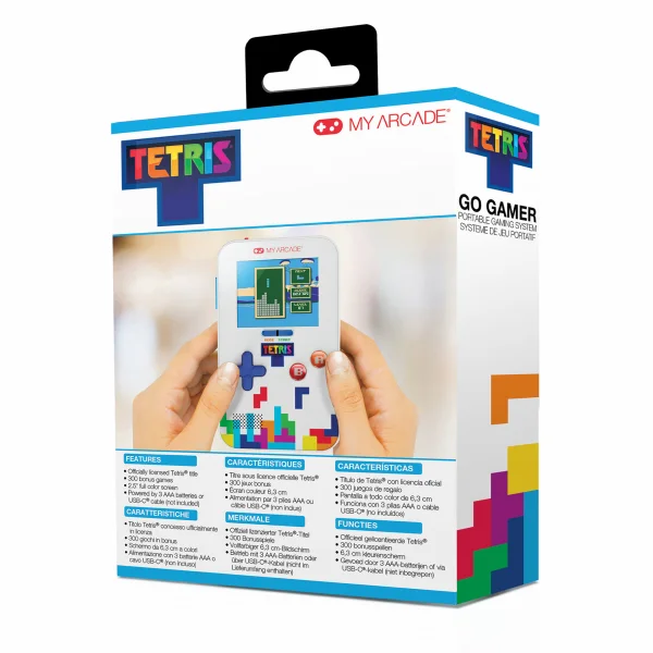 My Arcade Tetris Go Gamer Portable Video Game System (301 Games in 1) — image 4 of 9