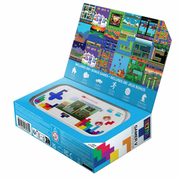 My Arcade Tetris Gamer V Portable Video Game System (201 Games in 1)