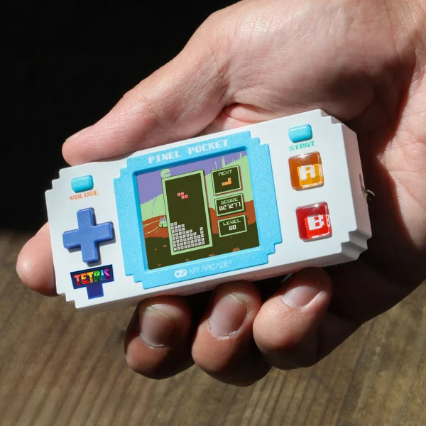 My Arcade Tetris Pixel Pocket Mini Portable Gamer System