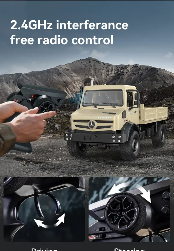Brown 1:14 RC Mercedes-Benz Unimog Crawler Pro — image 14 of 14