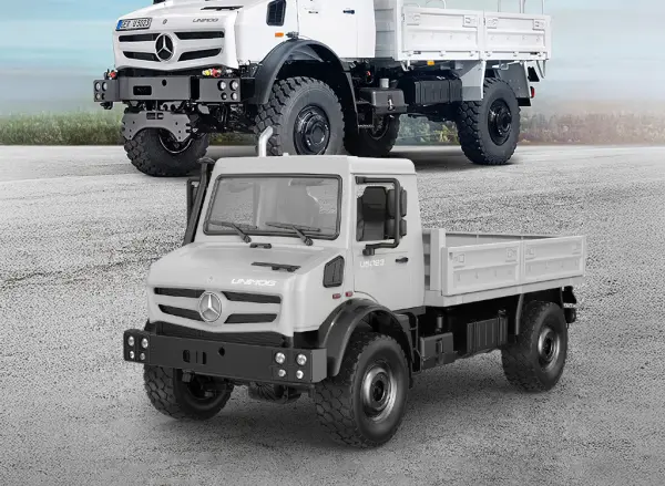 Silver 1:14 RC Mercedes-Benz Unimog Crawler Pro — image 5 of 14