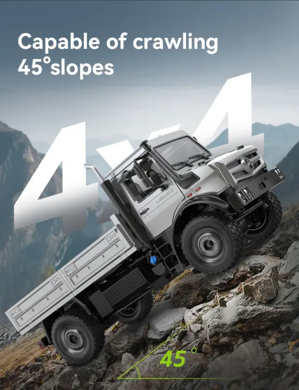 1:14 Mercedes-Benz Unimog RC Crawler Pro — image 2 of 14