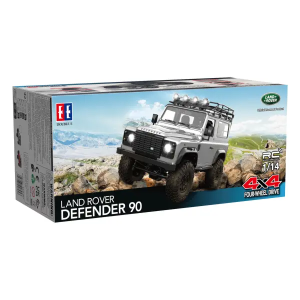 Red 1:14 Land Rover Defender 90 RC Crawler Pro — image 2 of 4