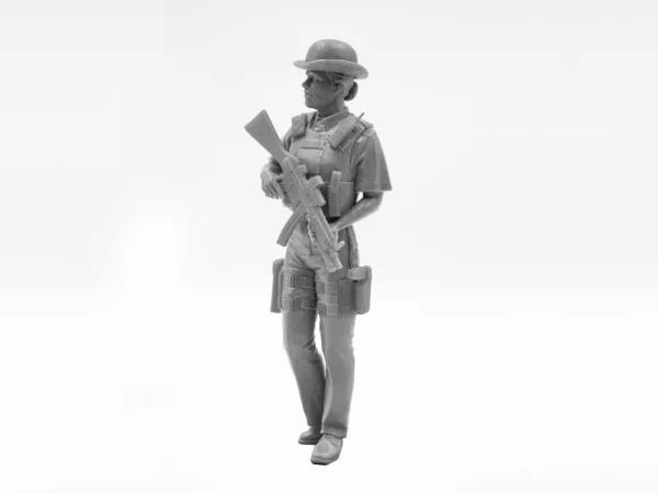 British Police Female Officer