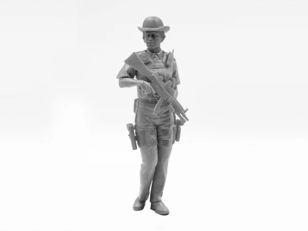 British Police Female Officer