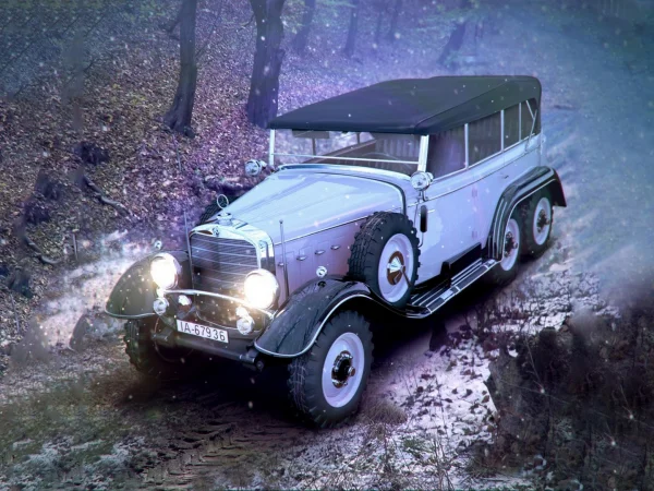 Typ G4 Soft Top - WWII German Personnel Car