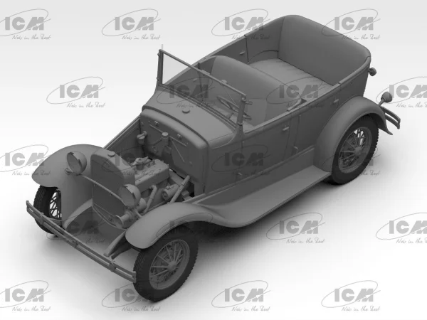 GAZ-A Passenger Car in German Service