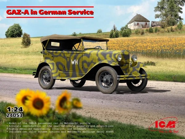GAZ-A Passenger Car in German Service