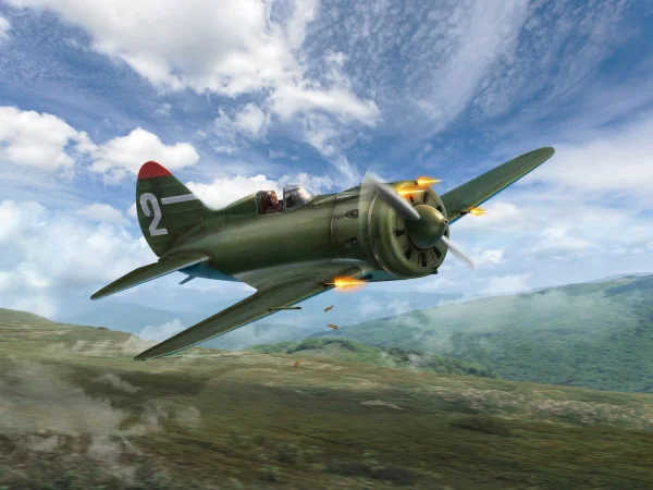 I-16 Type 10 - WWII Soviet Fighter Plane