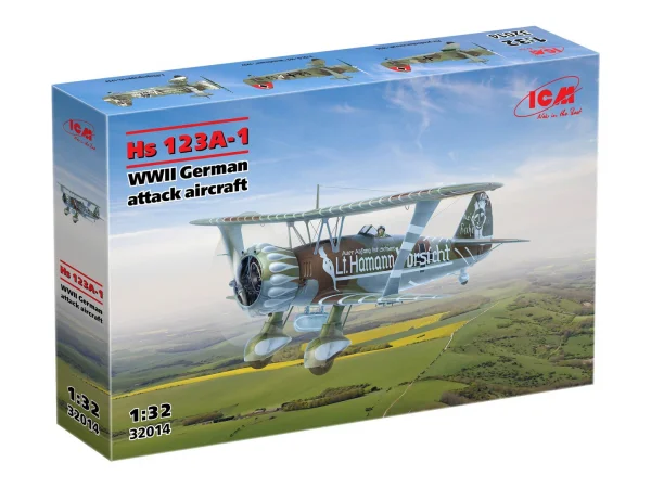 Hs 123A-1 - WWII German Attack Aircraft